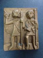 cadre métallique ancien 4,2 x 5,2 cm, Enlèvement ou Envoi, Utilisé, Image, Christianisme | Catholique