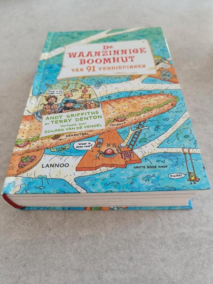 Terry Denton - De waanzinnige boomhut van 91 verdiepingen, Boeken, Kinderboeken | Jeugd | onder 10 jaar, Ophalen