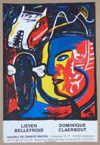 LIEVEN BELLEFROID + DOMINIQUE CLAERBOUT / ZEEFDRUK / 90x60cm, Antiek en Kunst, Kunst | Litho's en Zeefdrukken, Ophalen of Verzenden