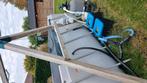 Bestway power steel zwembad met glasfilter en 2 warmtepompen, Tuin en Terras, Ophalen, Gebruikt, Opzetzwembad