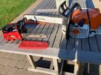2 kettingzagen stihl ms 461. En shiodaiwa 251 TS, Tuin en Terras, Ophalen, Gebruikt