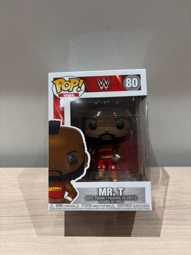 Funko Pop! WWE - Mr. T #80, Verzamelen, Poppetjes en Figuurtjes, Zo goed als nieuw, Ophalen of Verzenden