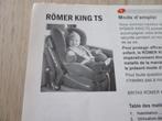 Autostoeltje merk ROMER King TS, Kinderen en Baby's, Autostoeltjes, Romer, Gebruikt, Ophalen