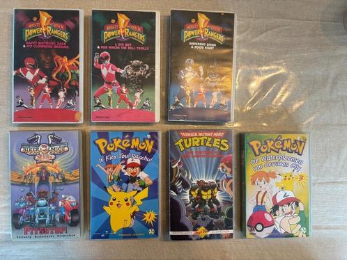 Vintage VHS Collectie – Pokémon, Power Rangers, Turtles, Cd's en Dvd's, VHS | Film, Gebruikt, Ophalen of Verzenden