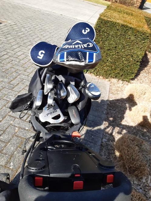 Golfmateriaal SET (linkshandig!), Sport en Fitness, Golf, Zo goed als nieuw, Set, Ping, Ophalen
