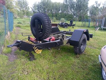 Militaire aanhangwagen Frans leger. Generator wagen. nato., Ophalen, Gebruikt