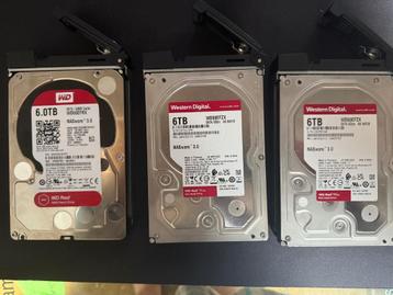 Western Digital SATA red 6 To beschikbaar voor biedingen
