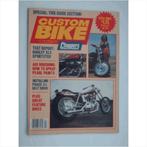 Costum Bike Choppers Tijdschrift 1982 Februari #1 Engels, Livres, Autos | Brochures & Magazines, Utilisé, Enlèvement ou Envoi