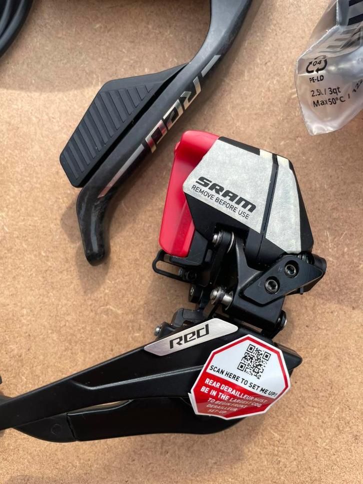 Groepset Sram red e1 met power meter, Fietsen en Brommers, Fietsonderdelen, Nieuw, Ophalen of Verzenden