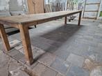 Grote  wijn tafel voor 14 personen, Ophalen of Verzenden, Gebruikt