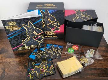 Pokemon kaarten + Box beschikbaar voor biedingen