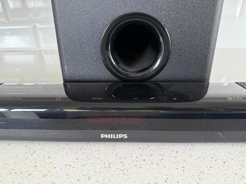 Philips Soundbar HTL5140B/12 + draadloze subwoofer, Audio, Tv en Foto, Home Cinema-sets, Zo goed als nieuw, Soundbar, Philips
