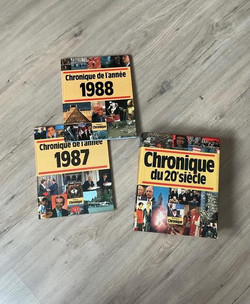 CHRONIQUE DU 20e SIECLE et des années 1987/1988, Boeken, Geschiedenis | Wereld, Zo goed als nieuw, Ophalen