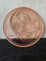 Oude onderzetter van Rosaline-glas, Antiek en Kunst, Ophalen of Verzenden