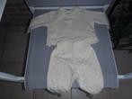 beige trui + broek set maat 62, Kinderen en Baby's, Babykleding | Maat 62, Ophalen, Zo goed als nieuw, Jongetje, Setje