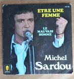 Vinyl 45 toeren Michel Sardou, Cd's en Dvd's, Ophalen of Verzenden, 1960 tot 1980, Gebruikt, Overige formaten