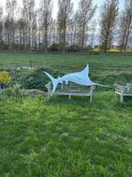 kunstwerk zwaardvis, Ophalen