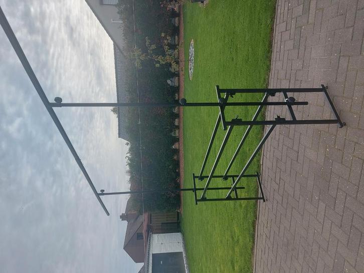 Dj booth tafel + lichtstatief in één, Muziek en Instrumenten, Licht en Laser, Zo goed als nieuw, Licht, Ophalen