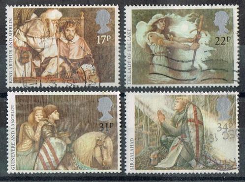 Timbres-poste d'Angleterre - K 4096 - sagas, Timbres & Monnaies, Timbres | Europe | Royaume-Uni, Envoi