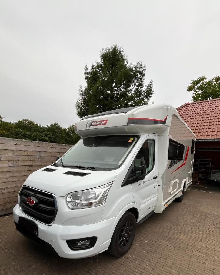 Challenger 337, 170PK - Automaat, Caravans en Kamperen, Mobilhomes, Particulier, tot en met 4, Half-integraal, Challenger, Ford