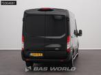 Ford Transit 130pk Automaat L3H2 Navi Airco Cruise Camera Pa, Auto's, Automaat, Stof, Euro 6, Zwart