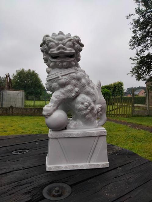 Vintage Foo dog tempelleeuw Oosters beeld, Antiek en Kunst, Kunst | Niet-Westerse kunst, Ophalen of Verzenden
