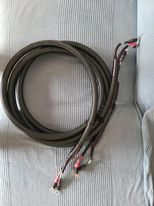 Neotech 3002 + ETI Kyo spadestekkers 2,5 m, Audio, Tv en Foto, Audiokabels en Televisiekabels, Zo goed als nieuw, Ophalen of Verzenden