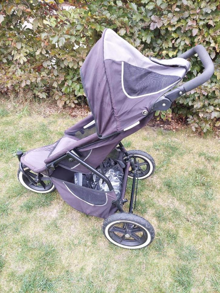 Phil and teds buggy (incl. accessoires), Kinderen en Baby's, Buggy's, Gebruikt, Overige merken, Duomodel, Regenhoes, Verstelbare rugleuning