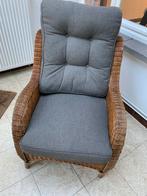 Rotan zetel fauteuil stoel, Tuin en Terras, Ophalen, Zo goed als nieuw, Rotan