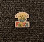 PIN - LUGANO IN FESTA, Verzamelen, Verzenden, Gebruikt, Stad of Land, Speldje of Pin