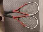 2 raquette squash comme neuf, Sport en Fitness, Squash, Ophalen of Verzenden, Zo goed als nieuw, Racket