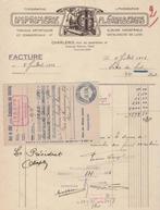 ART NOUVEAU :1926: ## Imprimerie M. GRIMBERGHS, CHARLEROI ##, Utilisé, Enlèvement ou Envoi, Oude Facturen.