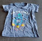 blauw tshirt met raket, Ophalen of Verzenden, Gebruikt, Jongen, Shirt of Longsleeve