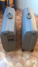 2 valises Samsonite + beauty case, Comme neuf, Enlèvement, Plastique dur, Moins de 35 cm