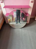 Ronde spiegel, Huis en Inrichting, Woonaccessoires | Spiegels, Ophalen, Zo goed als nieuw, Rond