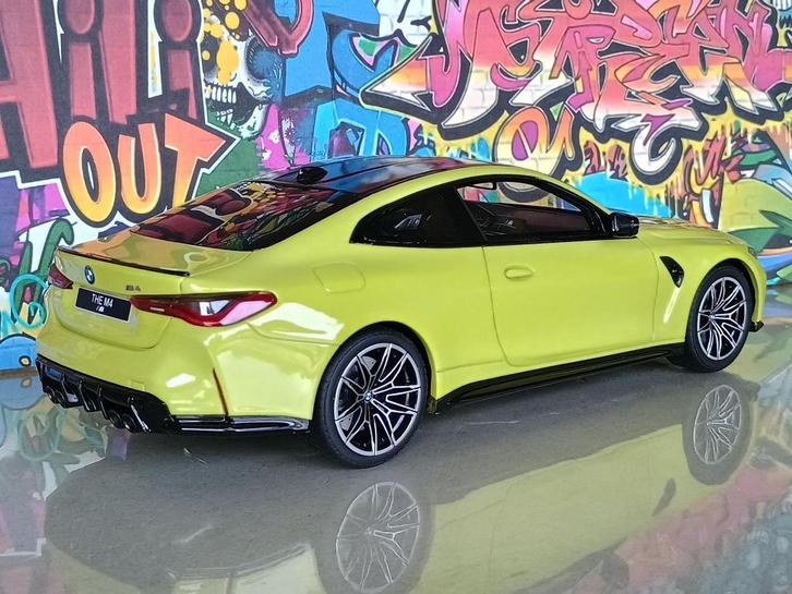 BMW M4 (G82) Coupé 1/18 GT Spirit --NIEUW--, Hobby en Vrije tijd, Modelauto's | 1:18, Nieuw, Auto, Overige merken, Ophalen of Verzenden