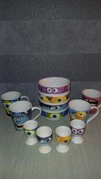 12-delige Monsters University ontbijtset, Verzamelen, Ophalen of Verzenden, Overige figuren, Gebruikt, Servies