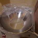 Tupperware chef series nieuwe inox wok 30 cm, Enlèvement ou Envoi, Neuf