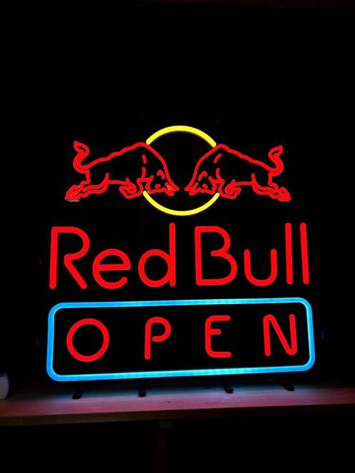 Red Bull Open LED neon lichtreclame, Verzamelen, Merken en Reclamevoorwerpen, Nieuw, Lichtbak of (neon) lamp, Ophalen of Verzenden