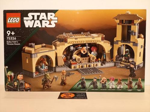 75326 - Lego Star Wars Boba Fett's Troonkamer - NIEUW & SEAL, Enfants & Bébés, Jouets | Duplo & Lego, Neuf, Lego, Ensemble complet