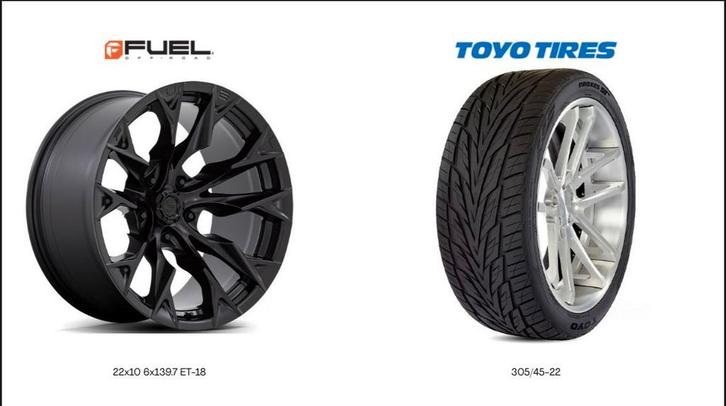 TOPDEAL – 22” SET 
Fuel Flame velgen + Toyo Proxes ST3, Auto-onderdelen, Banden en Velgen, Band(en), Ophalen