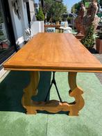 ZWARE SPAANSE EETTAFEL KLOOSTERTAFEL TAFEL SMEEDWERK Flamant, Ophalen, Zo goed als nieuw