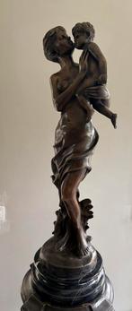 Belle grande statue en bronze - E. Drouot, Enlèvement