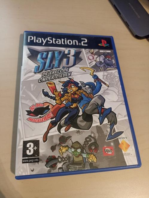 playstation 2 sly 3, Games en Spelcomputers, Games | Sony PlayStation 2, Zo goed als nieuw, Avontuur en Actie, 2 spelers, Vanaf 3 jaar