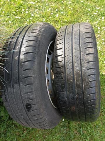 Roues complètes d'origines "PEUGEOT-CITROEN". Voir texte. beschikbaar voor biedingen