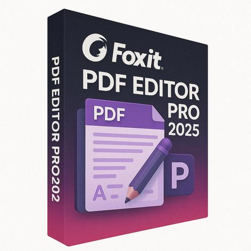 Foxit PDF Editor Pro 2025, Computers en Software, Navigatiesoftware, Nieuw, Ophalen