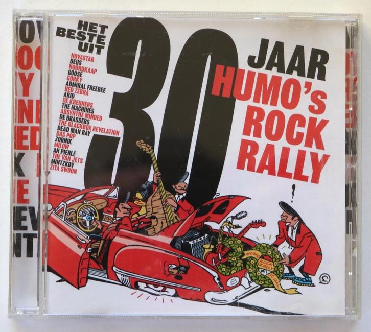 CD - Various – Het Beste Uit 30 Jaar Humo's Rock Rally, Cd's en Dvd's, Cd's | Rock, Zo goed als nieuw, Overige genres, Ophalen of Verzenden