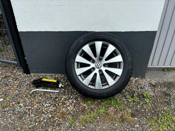 Nieuw VW-reservewiel met 4-seizoenenband (205/55R16 91H)  beschikbaar voor biedingen
