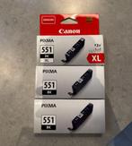 Canon inkt 551 bk, Enlèvement, Neuf, Cartridge, Canon