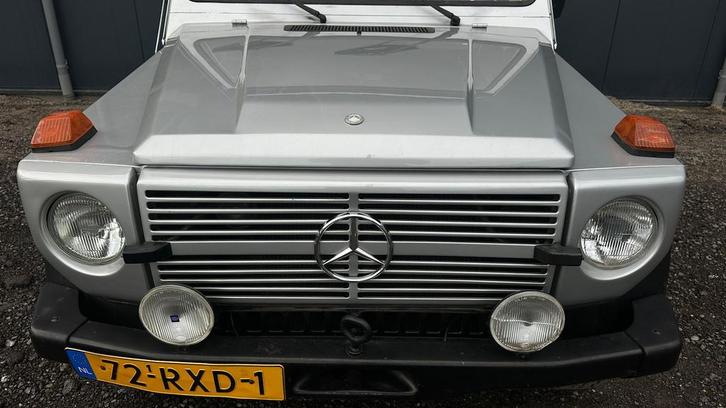 Mercedes-Benz G 230 230GE SWB 2400, Auto's, Mercedes-Benz, G-Klasse, Lichtmetalen velgen, Metaalkleur, Mistlampen, Overige brandstoffen